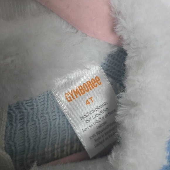 Gymboree Snowflake Fairisle Tiered Sweater Dress  4t - Picture 4 of 5